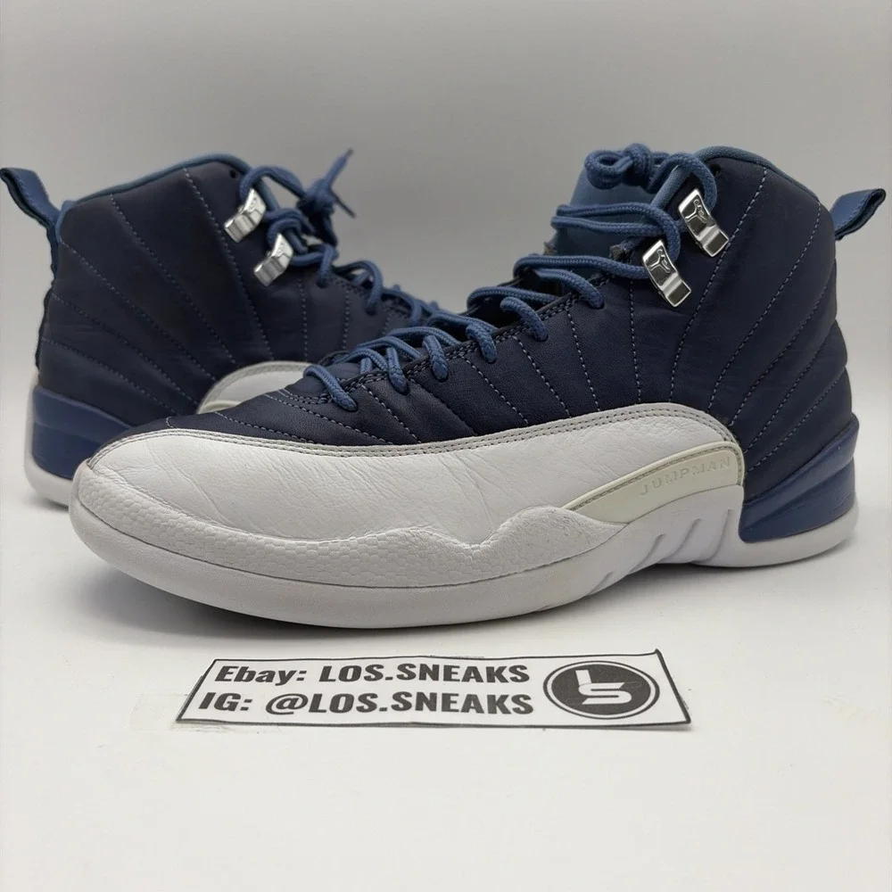 Size 10 - Jordan 12 Retro Indigo 2020 (130690-404)